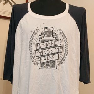 Torrid Graphic Baseball Tee